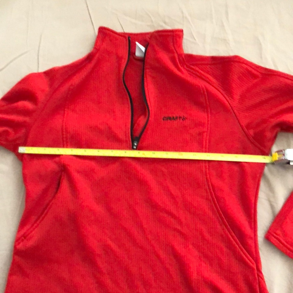 Red Craft Insulated Shirt Size 42 - Picture 6 of 7